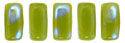 CzechMates Bricks 6 x 3mm : Peacock - Opaque Olive
