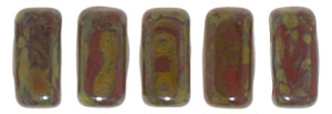 CzechMates Bricks 6 x 3mm : Umber - Picasso