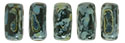 CzechMates Bricks 6 x 3mm : Jet - Picasso
