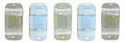 CzechMates Bricks 6 x 3mm : Twilight - Sapphire