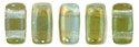 CzechMates Bricks 6 x 3mm : Aquamarine - Celsian