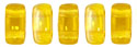 CzechMates Bricks 6 x 3mm : Lemon - Celsian