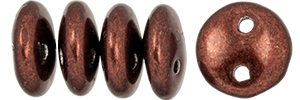CzechMates Lentil 6mm : ColorTrends: Saturated Metallic Chicory Coffee