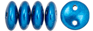 CzechMates Lentil 6mm : ColorTrends: Saturated Metallic Galaxy Blue