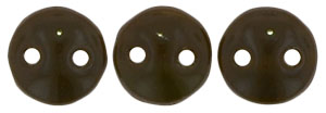 CzechMates Lentil 6mm : Chocolate Brown