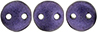 CzechMates Lentil 6mm : Metallic Suede - Purple