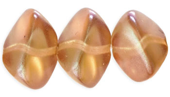 Wonky Oval 15 x 11mm : ColorTrends - Honey Glaze