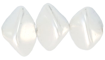 Wonky Oval 15 x 11mm : ColorTrends - Blanca