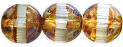 Prismatic Window Cut Oval 11/12mm : Crystal - Picasso
