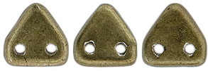 CzechMates Triangle 6mm Tube 2.5" : ColorTrends: Saturated Metallic Emperador