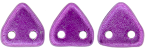 CzechMates Triangle 6mm : ColorTrends: Saturated Metallic Spring Crocus