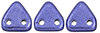 CzechMates Triangle 6mm : ColorTrends: Saturated Metallic Ultra Violet