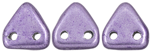 CzechMates Triangle 6mm : ColorTrends: Saturated Metallic Crocus Petal