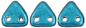 CzechMates Triangle 6mm : ColorTrends: Saturated Metallic Quetzal Green