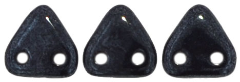 CzechMates Triangle 6mm Tube 2.5" : Hematite