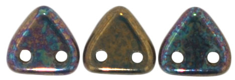 CzechMates Triangle 6mm : Oxidized Bronze