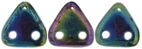 CzechMates Triangle 6mm : Iris - Green