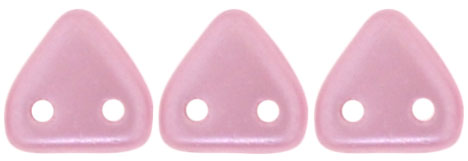 CzechMates Triangle 6mm Tube 2.5" : Pearl Coat - Flamingo