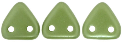 CzechMates Triangle 6mm Tube 2.5" : Pearl Coat - Olive