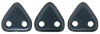 CzechMates Triangle 6mm : Pearl Coat - Charcoal