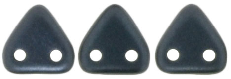 CzechMates Triangle 6mm Tube 2.5" : Pearl Coat - Charcoal