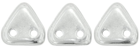 CzechMates Triangle 6mm Tube 2.5" : Silver