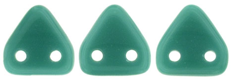 CzechMates Triangle 6mm Tube 2.5" : Persian Turquoise