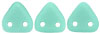 CzechMates Triangle 6mm : Matte - Turquoise