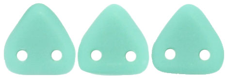 CzechMates Triangle 6mm : Matte - Turquoise