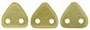 CzechMates Triangle 6mm : Halo Ethereal - Celadon