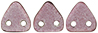 CzechMates Triangle 6mm : ColorTrends: Transparent Dusty Cedar