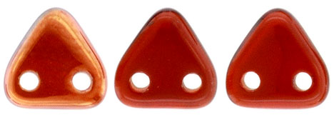 CzechMates Triangle 6mm : Twilight - Siam Ruby