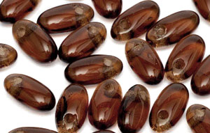 Rizo 6 x 2.5mm : Smoky Topaz