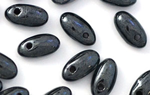 Rizo 6 x 2.5mm : Hematite
