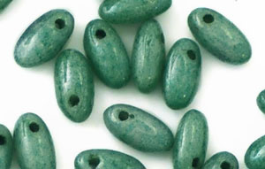Rizo 6 x 2.5mm : Luster - Stone Green