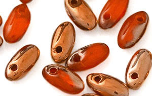 Rizo 6 x 2.5mm : Apollo - Opal/Orange