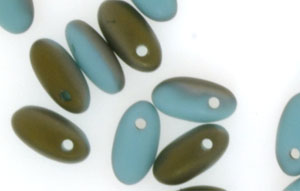 Rizo 6 x 2.5mm : Matte - Turquoise - Chrome 1/2