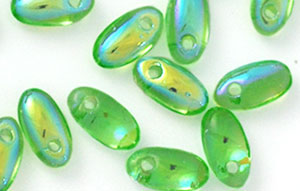 Rizo 6 x 2.5mm : Peridot AB