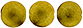 Cushion Round 14mm : ColorTrends: Saturated Metallic Spicy Mustard
