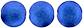 Cushion Round 14mm : ColorTrends: Satin Metallic Blue