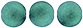 Cushion Round 14mm : ColorTrends: Satin Metallic Turquoise