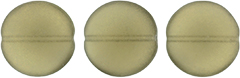 Cushion Round 14mm : Sueded Gold Black Diamond