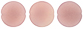 Cushion Round 14mm : Sueded Gold Milky Pink