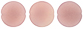 Cushion Round 14mm : Sueded Gold Milky Pink