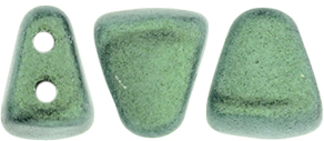 NIB-BIT 6 x 5mm Tube 2.5" : Metallic Suede - Lt Green