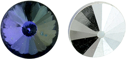 Rivoli 12mm : Crystal - Heliotrope