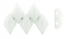 GEMDUO 8 x 5mm : Opaque White