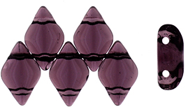 GEMDUO 8 x 5mm Tube 2.5" : Amethyst