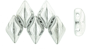 GEMDUO 8 x 5mm : Silver