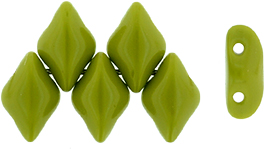 GEMDUO 8 x 5mm Tube 2.5" : Opaque Olive
